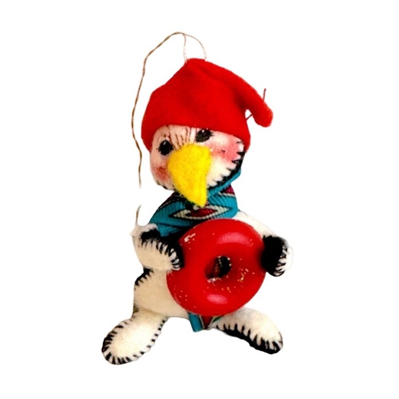 Vintage Annalee 1999 Penguin Christmas Ornament - Picture 1 of 5